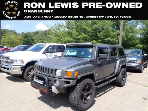 Graphite Metallic 2008 Hummer H3 