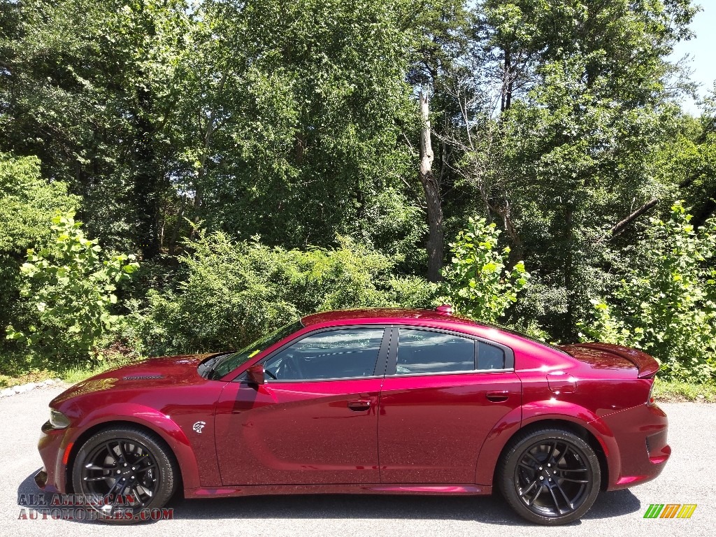 2022 Charger SRT Hellcat Widebody - Octane Red Pearl / Black photo #1