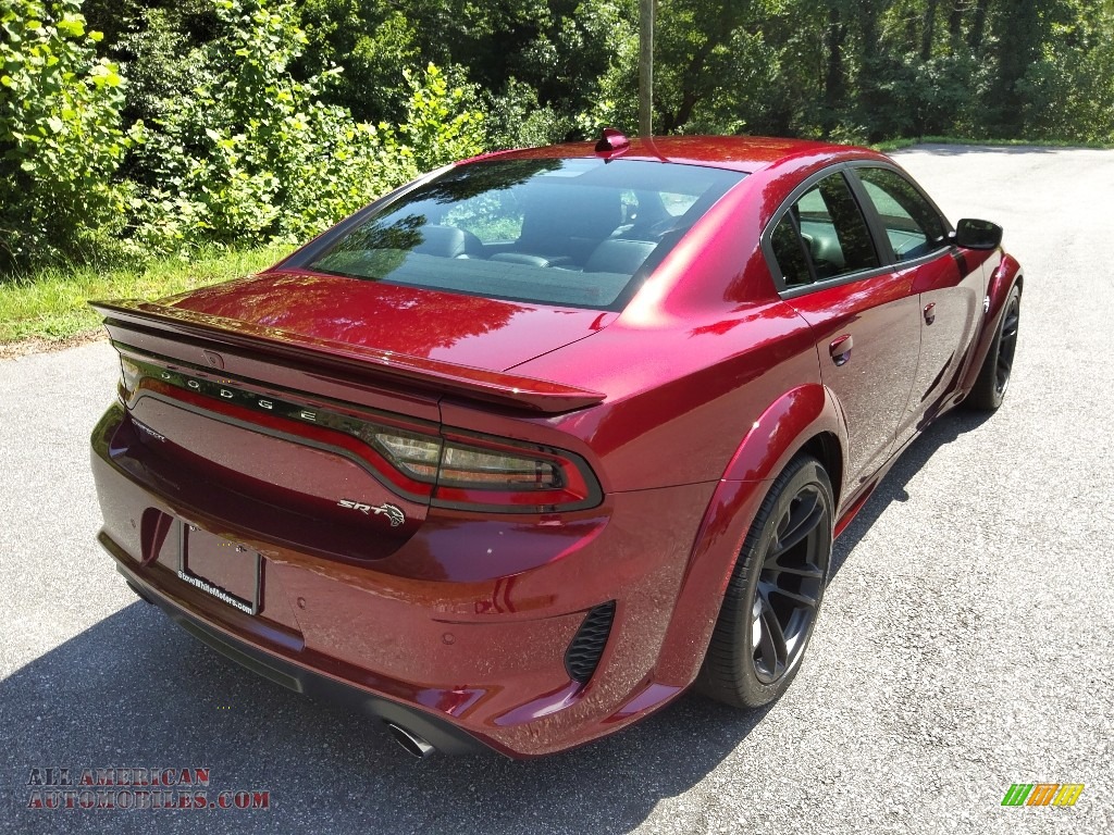 2022 Charger SRT Hellcat Widebody - Octane Red Pearl / Black photo #6