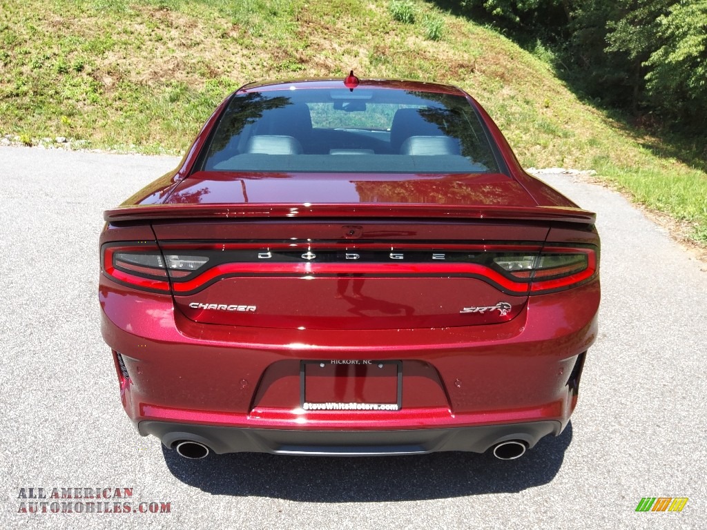 2022 Charger SRT Hellcat Widebody - Octane Red Pearl / Black photo #7