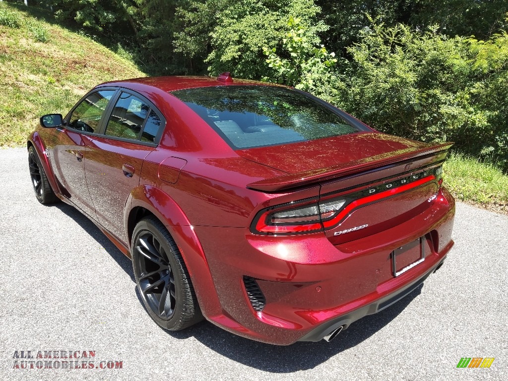 2022 Charger SRT Hellcat Widebody - Octane Red Pearl / Black photo #8