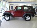 Jeep Wrangler X 4x4 Red Rock Crystal Pearl photo #10