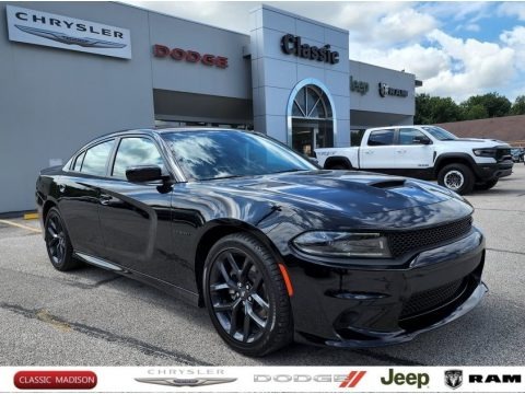 Pitch Black 2022 Dodge Charger R/T