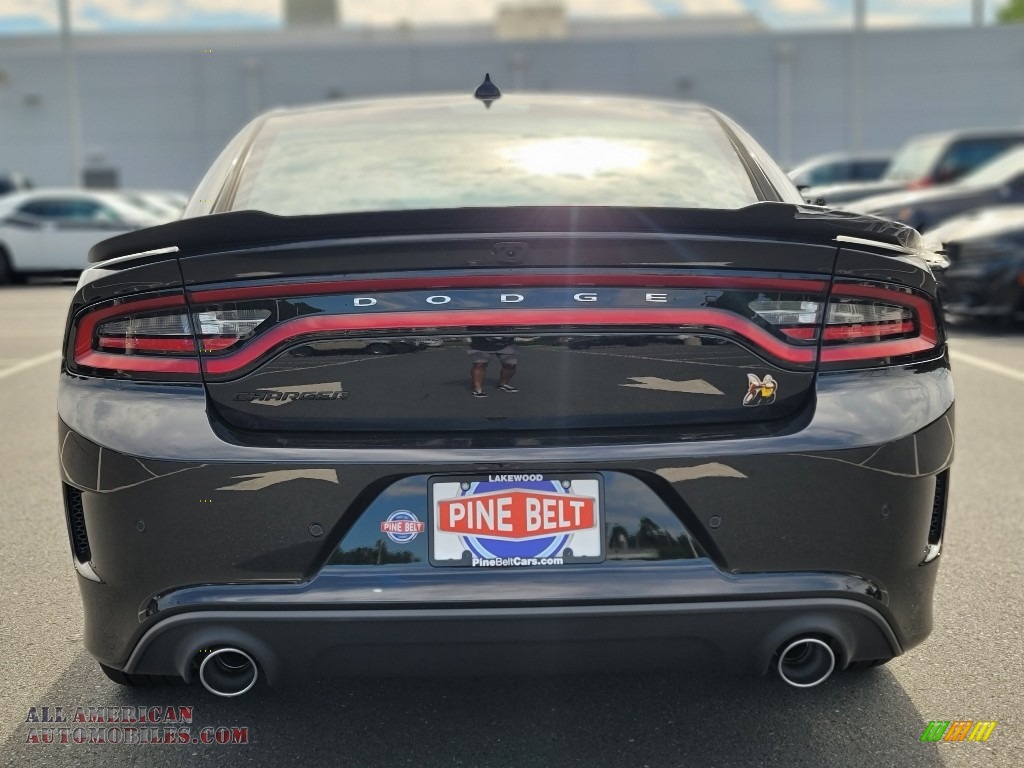 2022 Charger Scat Pack - Pitch Black / Black photo #5