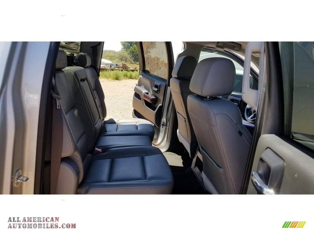 2017 Sierra 1500 SLT Crew Cab 4WD - Quicksilver Metallic / Jet Black photo #11