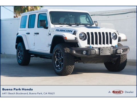 Bright White 2022 Jeep Wrangler Unlimited Rubicon 4x4