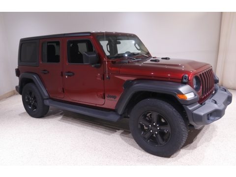 Snazzberry Pearl 2021 Jeep Wrangler Unlimited Sport Altitude 4x4