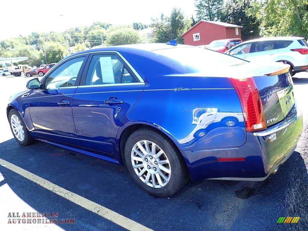 2012 CTS 4 3.0 AWD Sedan - Opulent Blue Metallic / Ebony/Ebony photo #2