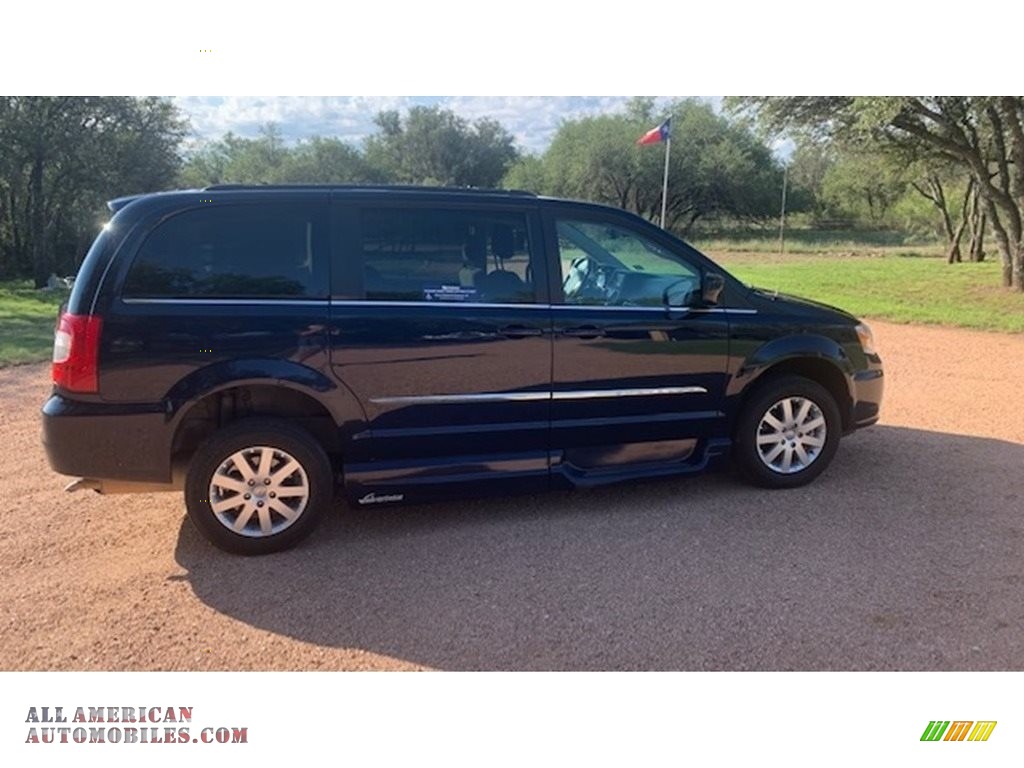 True Blue Pearl / Black/Light Graystone Chrysler Town & Country Touring