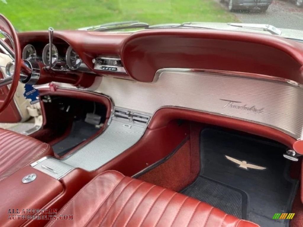 1962 Thunderbird 2 Door Coupe - Corinthian White / Red photo #3