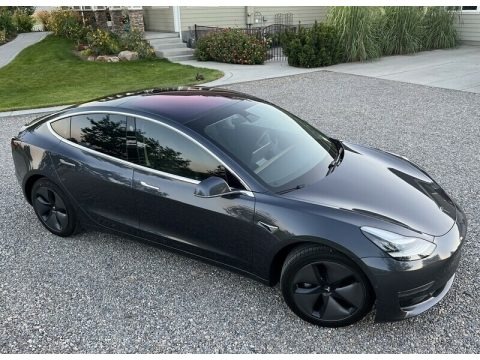 Midnight Silver Metallic 2018 Tesla Model 3 Long Range