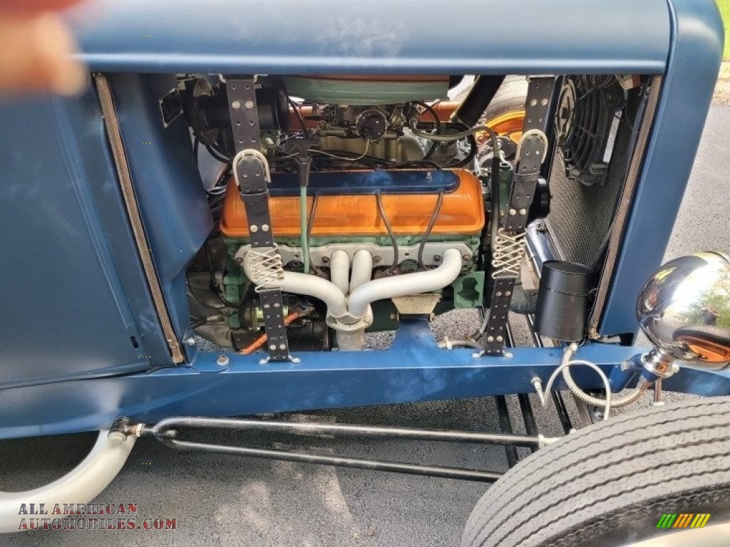 1930 Model A Roadster - Blue / Blue/Orange photo #5