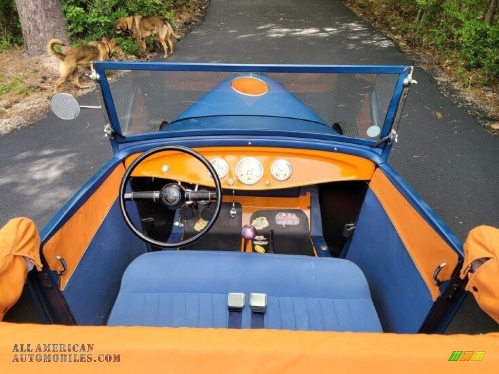 1930 Model A Roadster - Blue / Blue/Orange photo #7