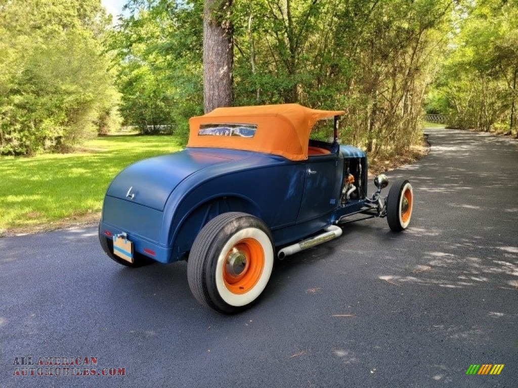 1930 Model A Roadster - Blue / Blue/Orange photo #9