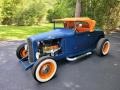 Ford Model A Roadster Blue photo #11