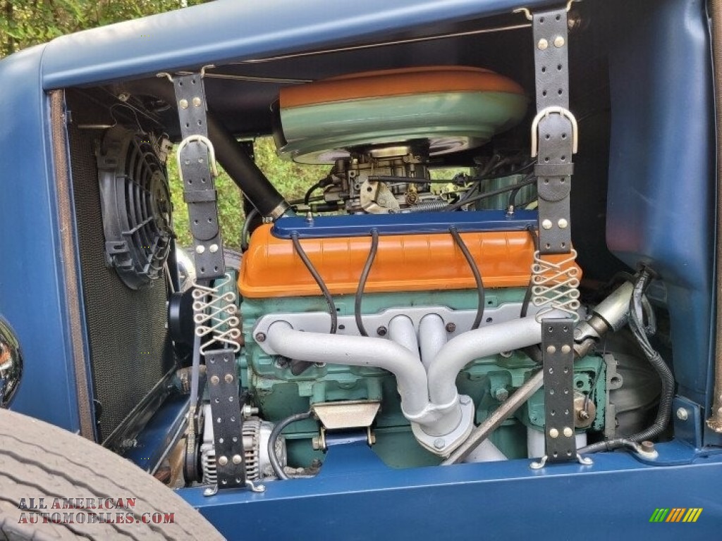 1930 Model A Roadster - Blue / Blue/Orange photo #14
