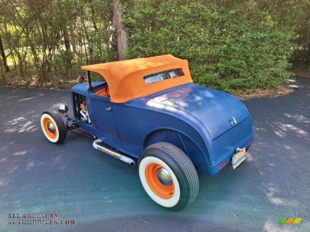 1930 Model A Roadster - Blue / Blue/Orange photo #18