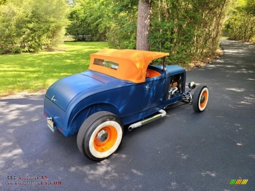 1930 Model A Roadster - Blue / Blue/Orange photo #19