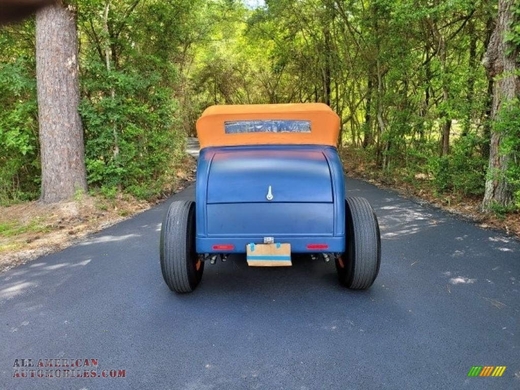 1930 Model A Roadster - Blue / Blue/Orange photo #20