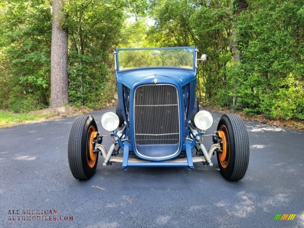1930 Model A Roadster - Blue / Blue/Orange photo #21
