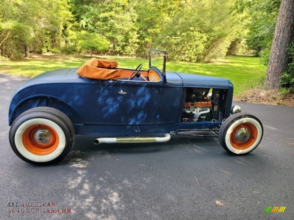 1930 Model A Roadster - Blue / Blue/Orange photo #23