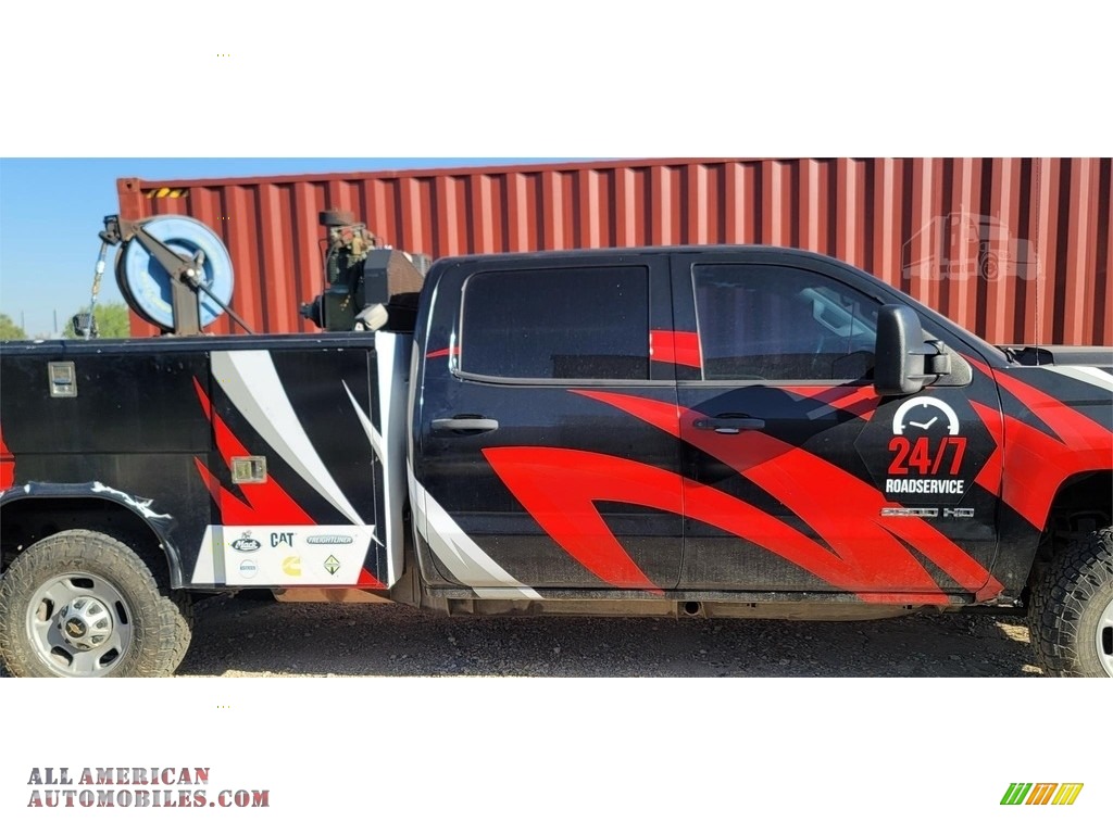 2015 Silverado 2500HD WT Crew Cab 4x4 - Victory Red / Jet Black/Dark Ash photo #2