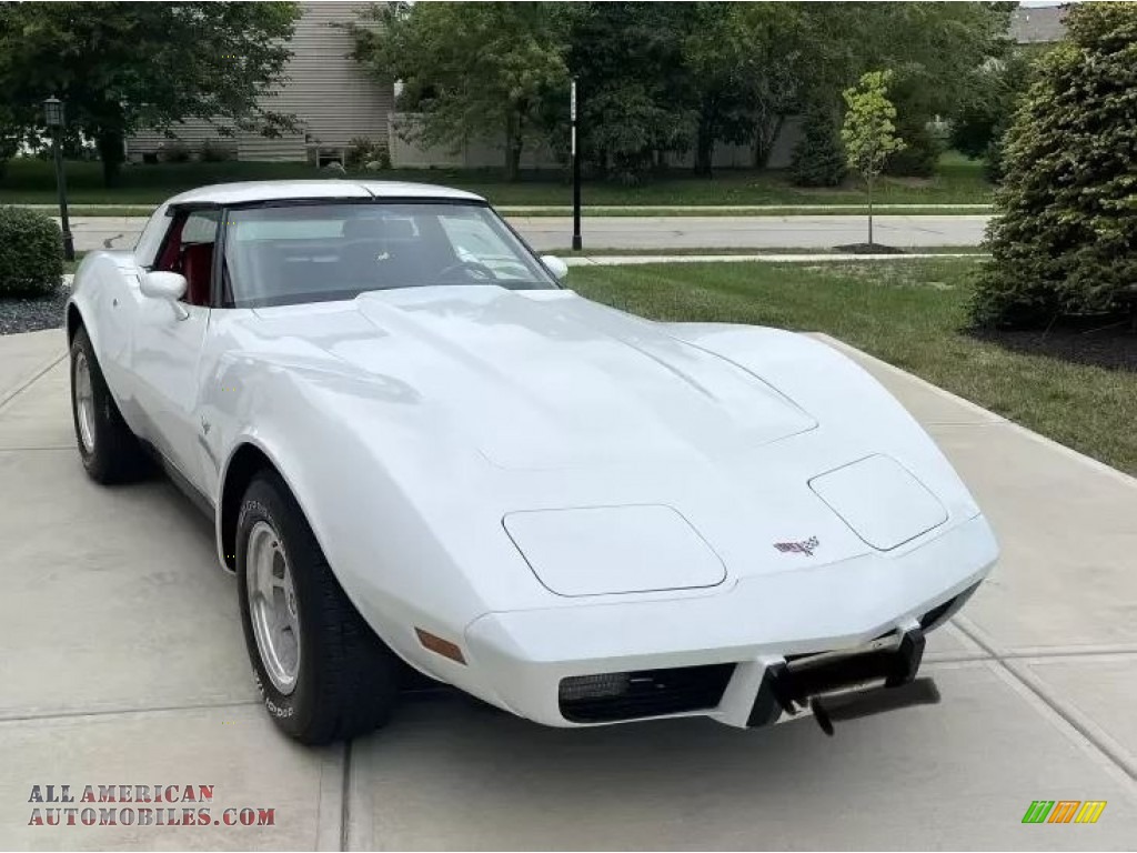 1979 Corvette Coupe - Classic White / Red photo #1