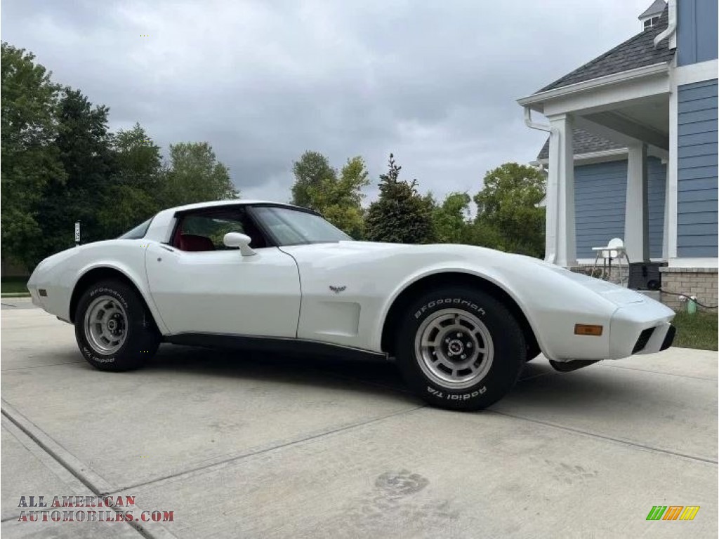 1979 Corvette Coupe - Classic White / Red photo #2
