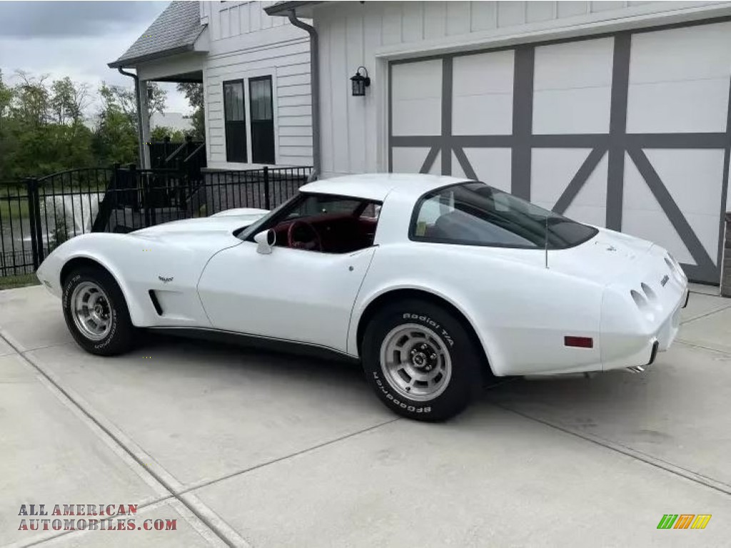 1979 Corvette Coupe - Classic White / Red photo #4
