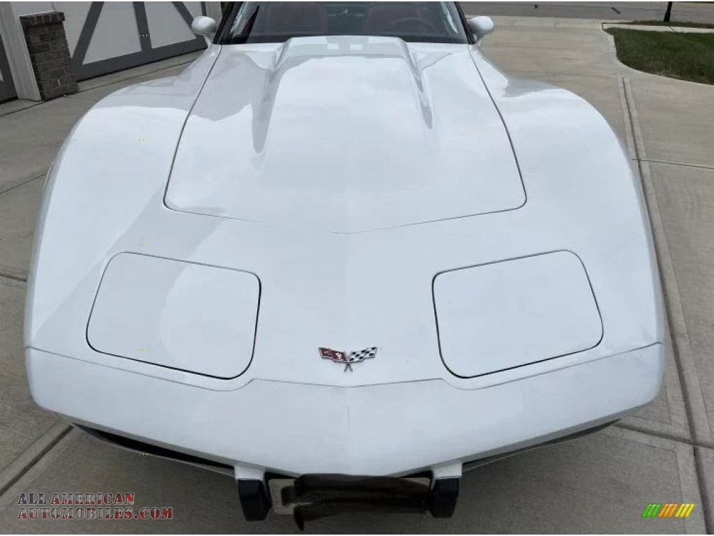 1979 Corvette Coupe - Classic White / Red photo #27