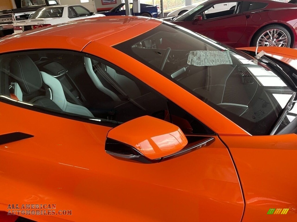 2022 Corvette Stingray Coupe - Amplify Orange Tintcoat / Sky Cool Gray photo #11