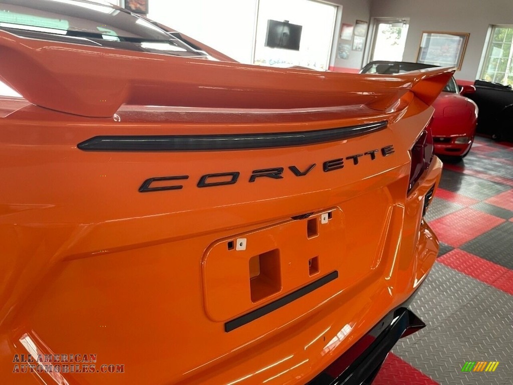 2022 Corvette Stingray Coupe - Amplify Orange Tintcoat / Sky Cool Gray photo #12