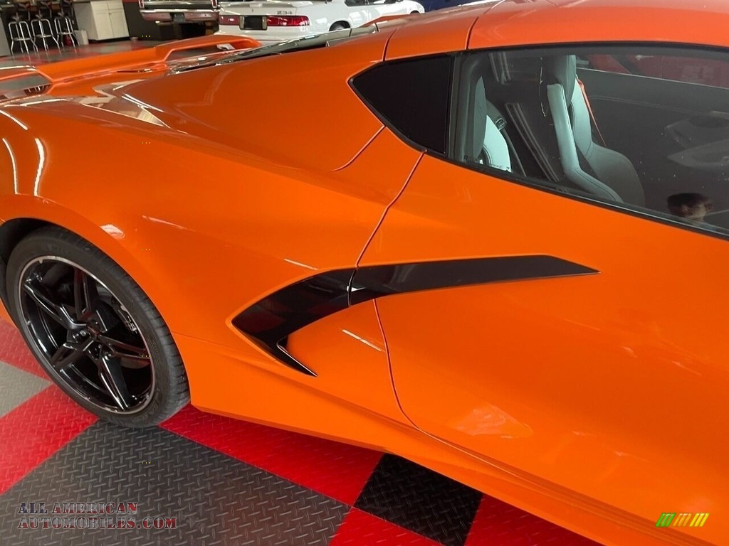2022 Corvette Stingray Coupe - Amplify Orange Tintcoat / Sky Cool Gray photo #13