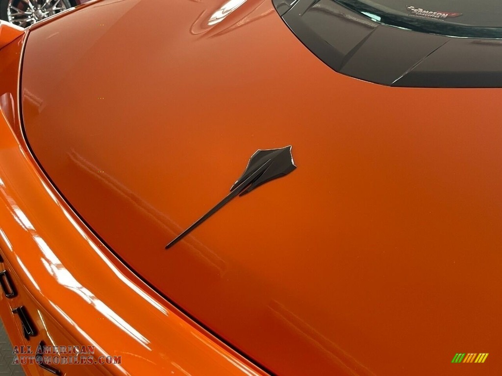 2022 Corvette Stingray Coupe - Amplify Orange Tintcoat / Sky Cool Gray photo #15