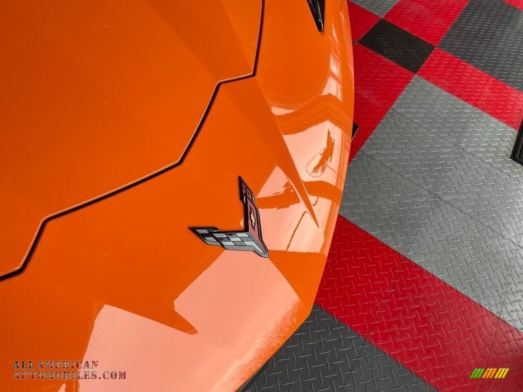 2022 Corvette Stingray Coupe - Amplify Orange Tintcoat / Sky Cool Gray photo #17