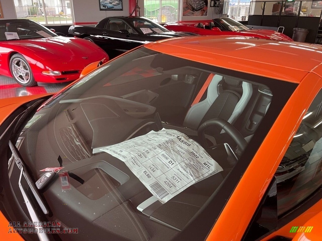 2022 Corvette Stingray Coupe - Amplify Orange Tintcoat / Sky Cool Gray photo #21