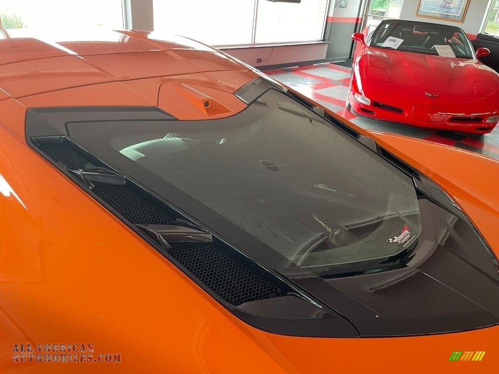 2022 Corvette Stingray Coupe - Amplify Orange Tintcoat / Sky Cool Gray photo #22