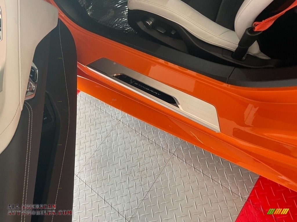 2022 Corvette Stingray Coupe - Amplify Orange Tintcoat / Sky Cool Gray photo #26