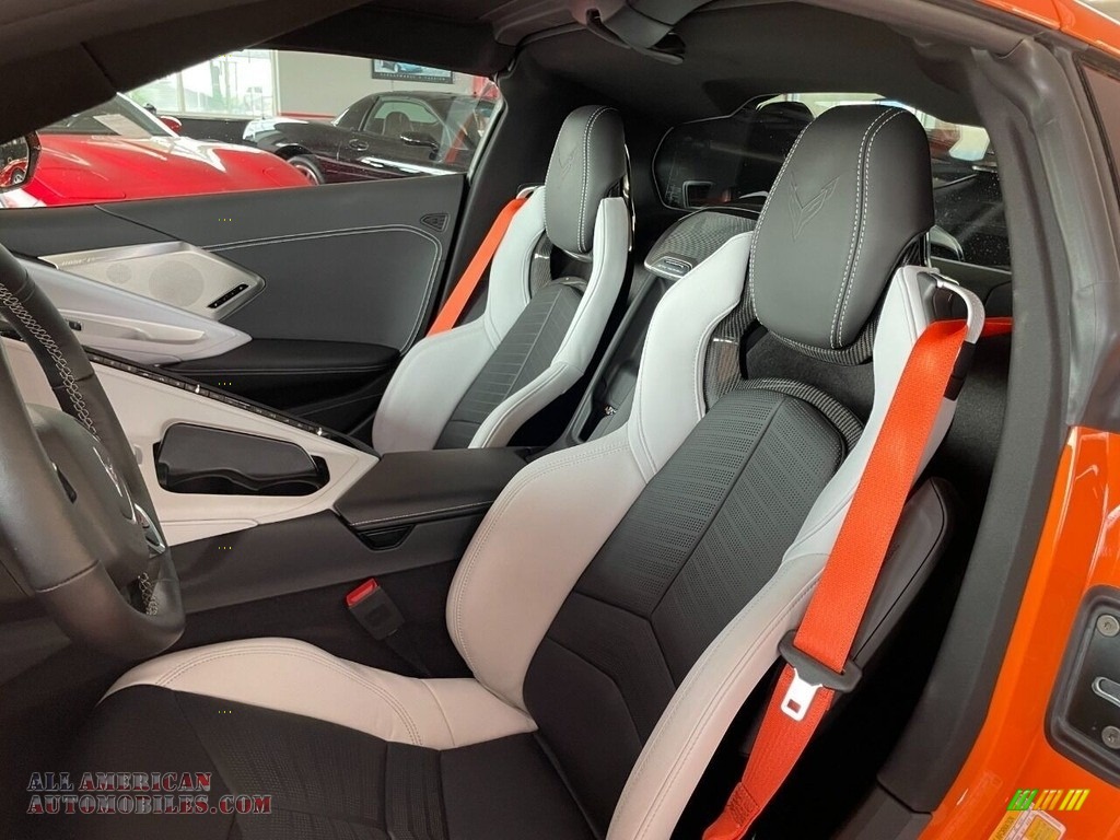 2022 Corvette Stingray Coupe - Amplify Orange Tintcoat / Sky Cool Gray photo #31