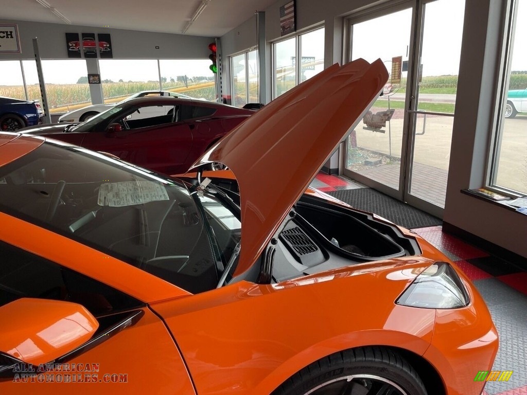 2022 Corvette Stingray Coupe - Amplify Orange Tintcoat / Sky Cool Gray photo #43