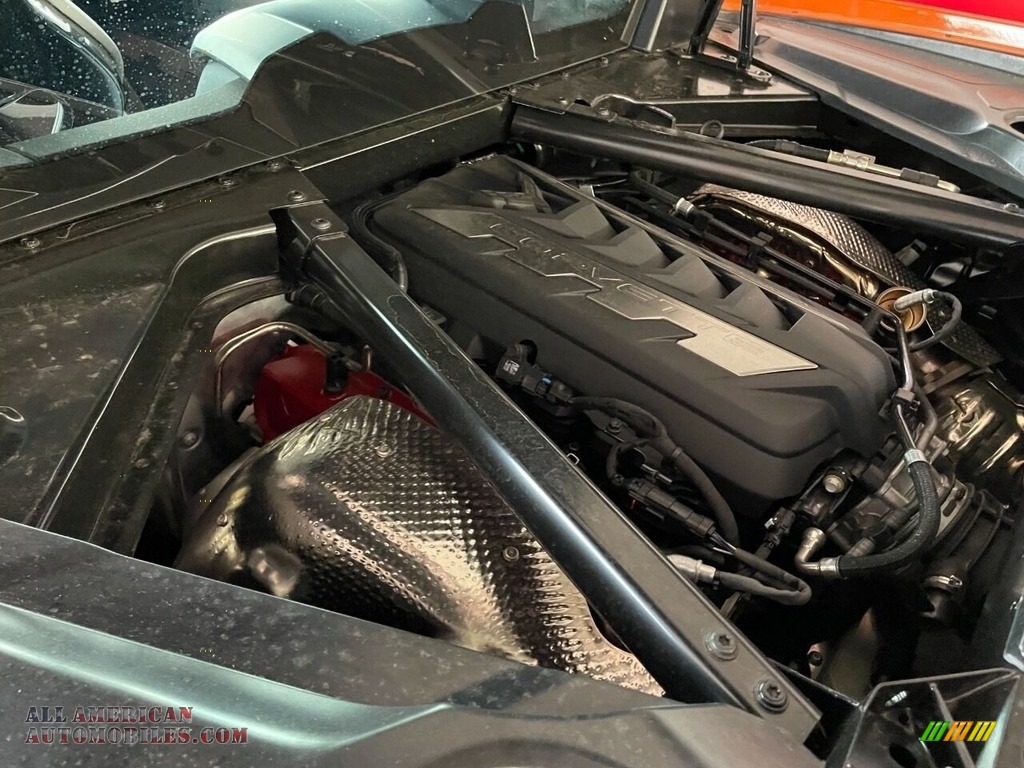 2022 Corvette Stingray Coupe - Amplify Orange Tintcoat / Sky Cool Gray photo #47
