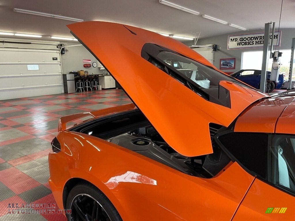 2022 Corvette Stingray Coupe - Amplify Orange Tintcoat / Sky Cool Gray photo #51