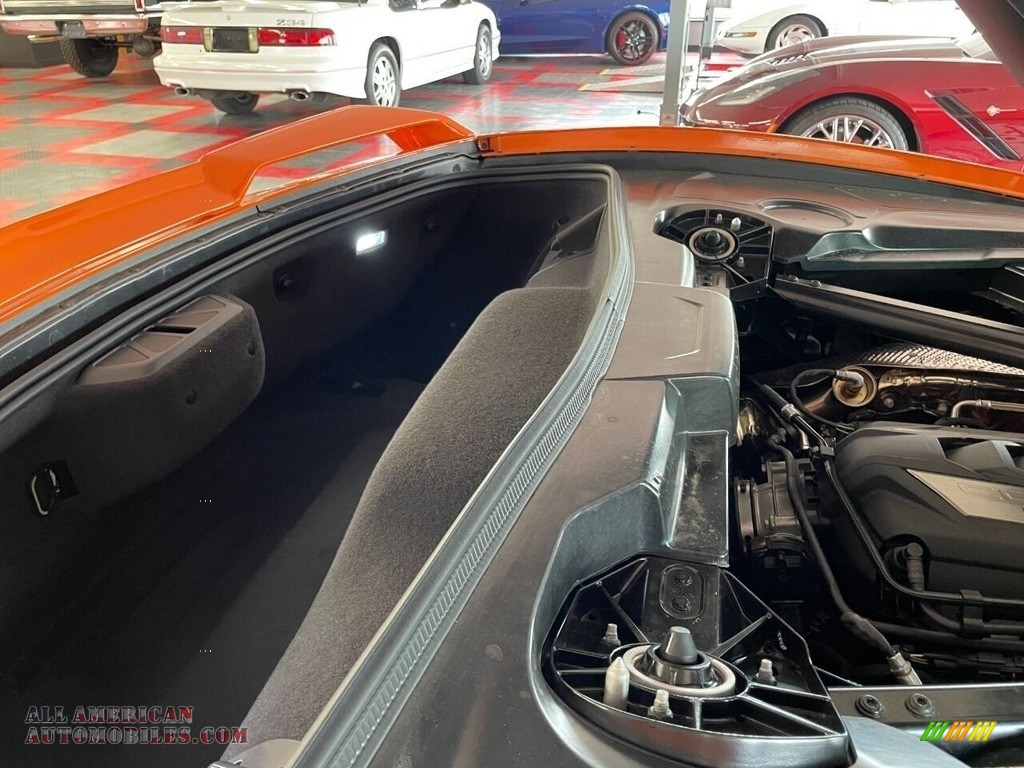 2022 Corvette Stingray Coupe - Amplify Orange Tintcoat / Sky Cool Gray photo #53