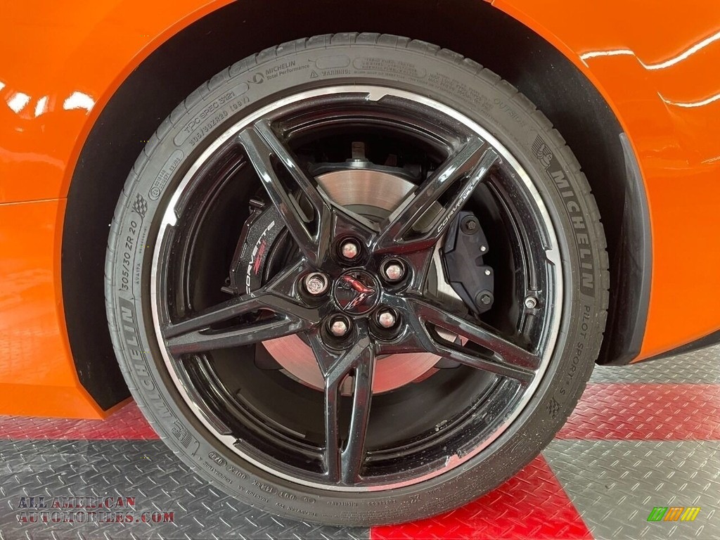 2022 Corvette Stingray Coupe - Amplify Orange Tintcoat / Sky Cool Gray photo #54