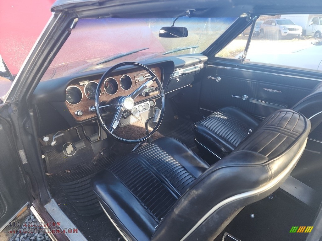 1966 GTO Convertible - Burgundy / Black photo #3