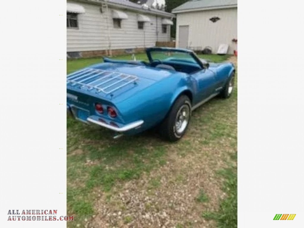 1968 Corvette Convertible - LeMans Blue / Medium Blue photo #5