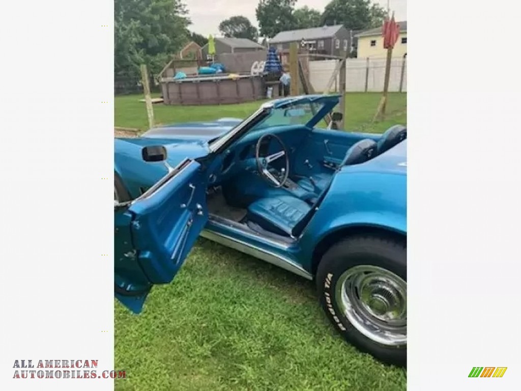 1968 Corvette Convertible - LeMans Blue / Medium Blue photo #9