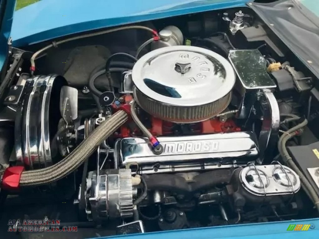 1968 Corvette Convertible - LeMans Blue / Medium Blue photo #13