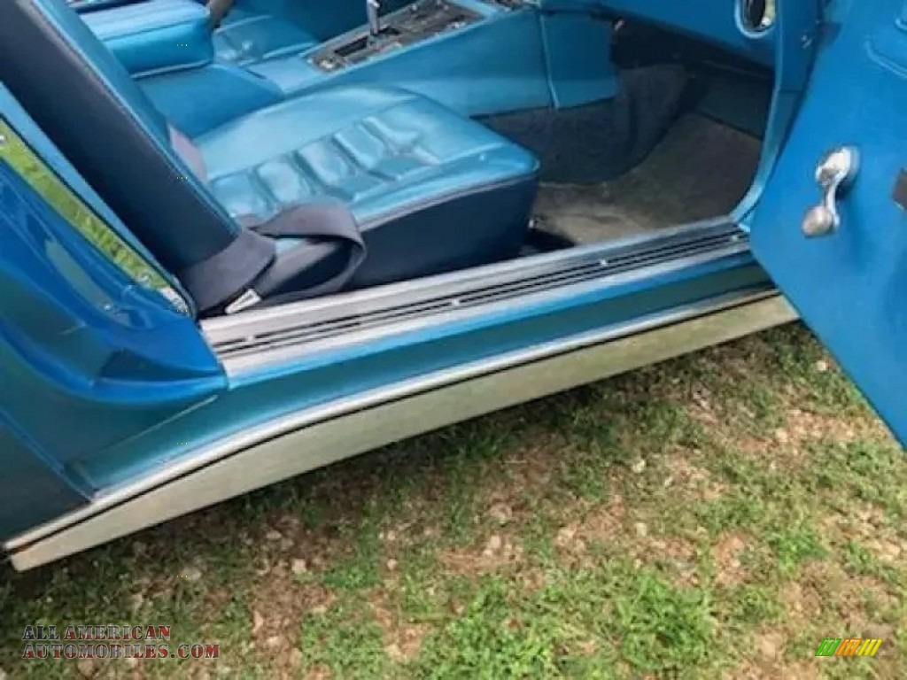 1968 Corvette Convertible - LeMans Blue / Medium Blue photo #15