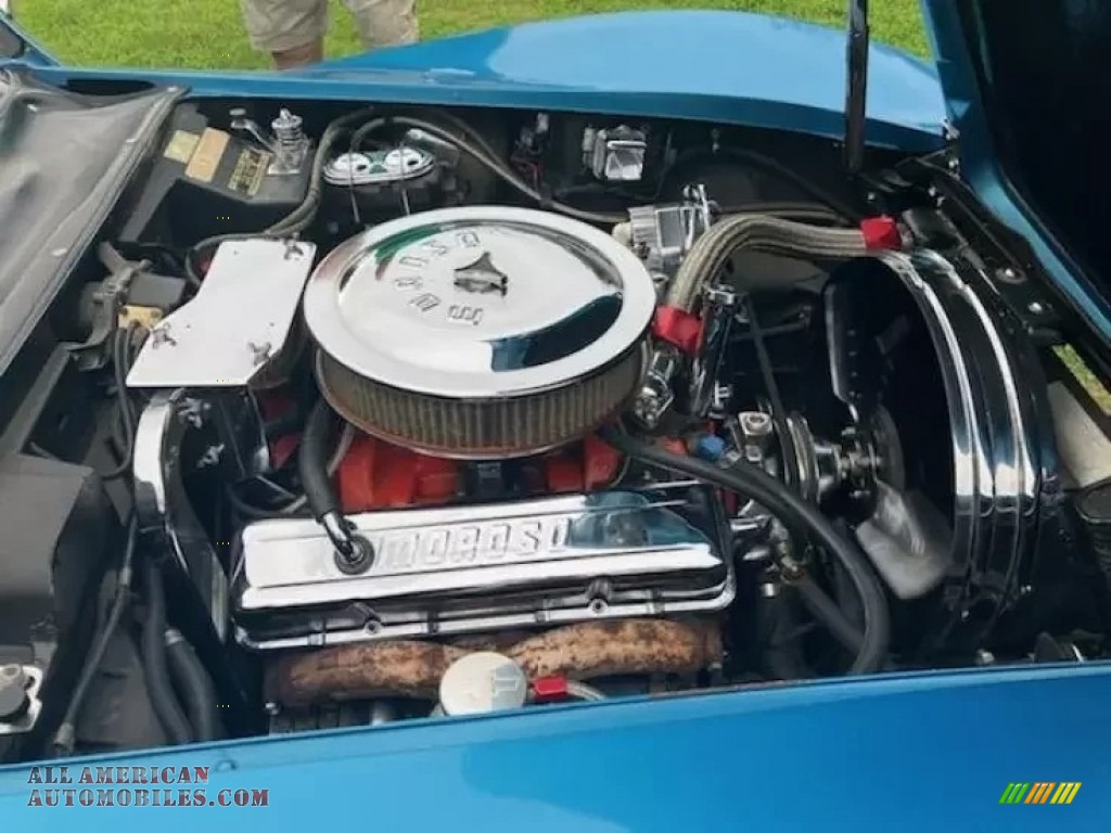 1968 Corvette Convertible - LeMans Blue / Medium Blue photo #19
